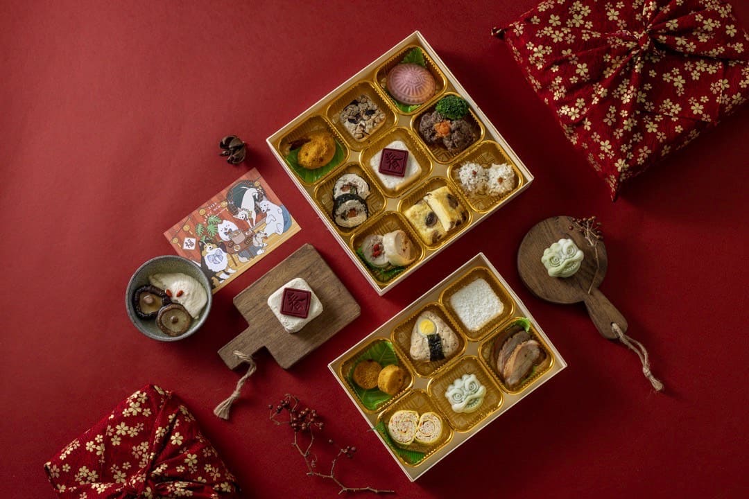 年菜禮盒-經典紅龜糕、羊奶雪花糕