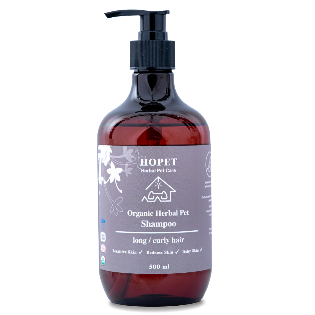 有機植萃寵物洗毛劑 (長毛/捲毛)